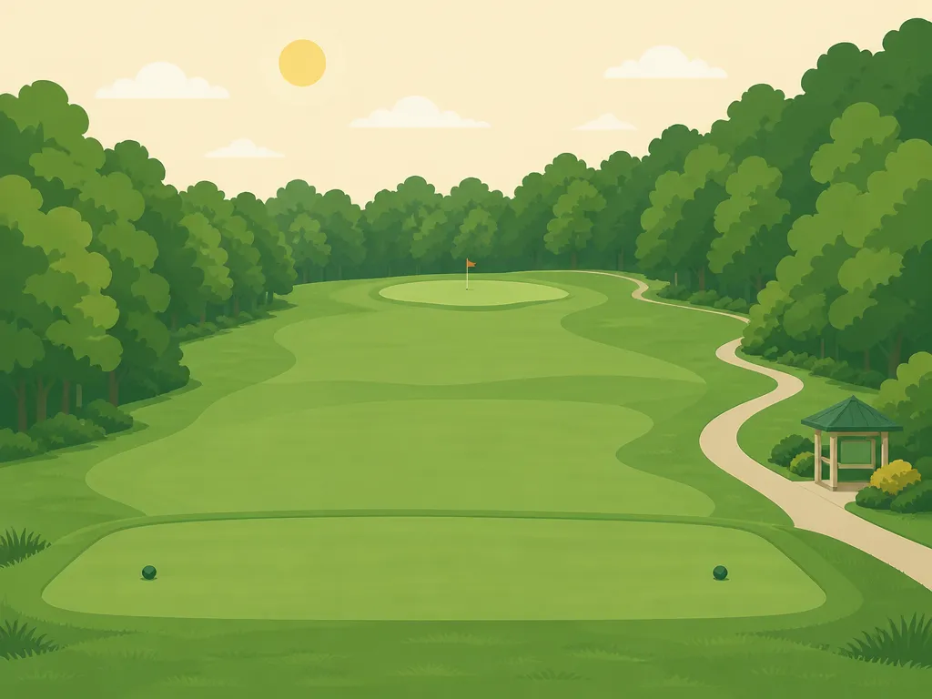 Illustration of Mallard Pointe Golf Course