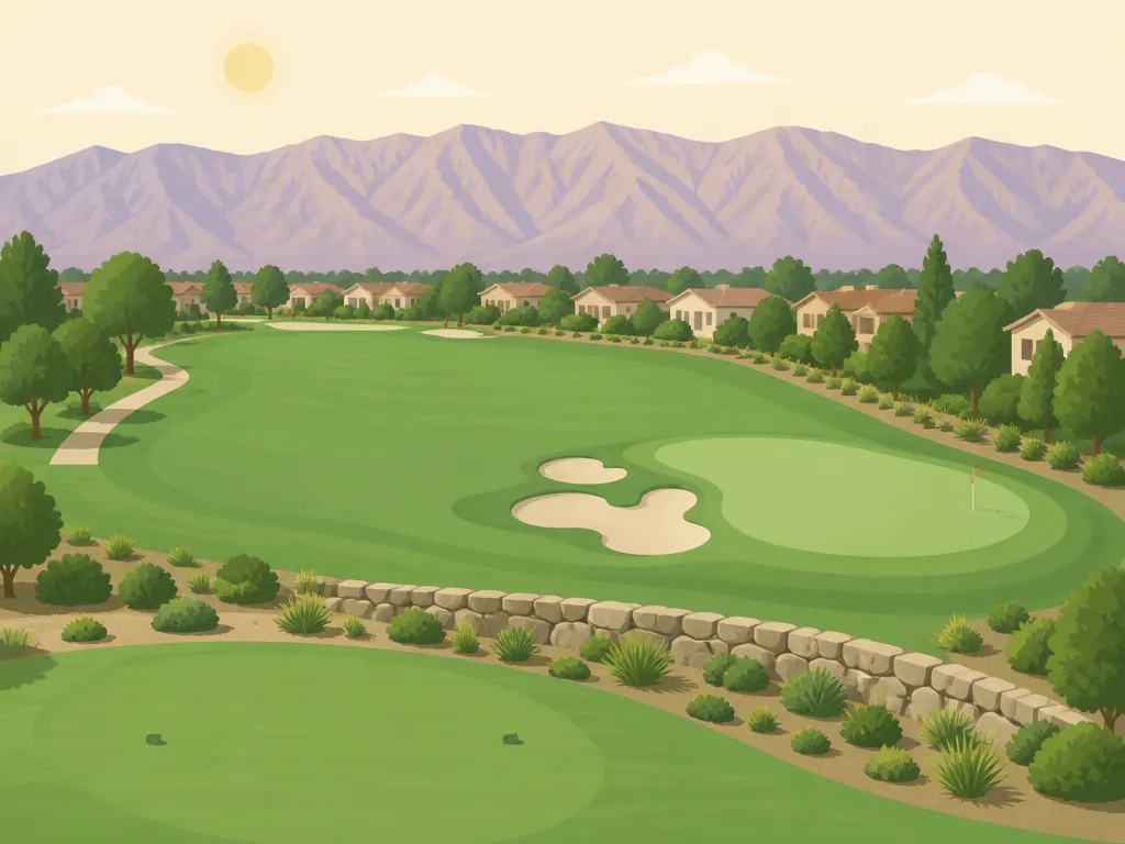 Illustration of Aliante Golf Club