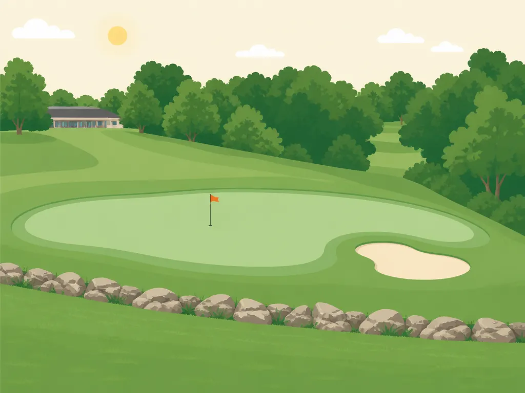 Illustration of The Links at Harrison Golf & Athletic Club
