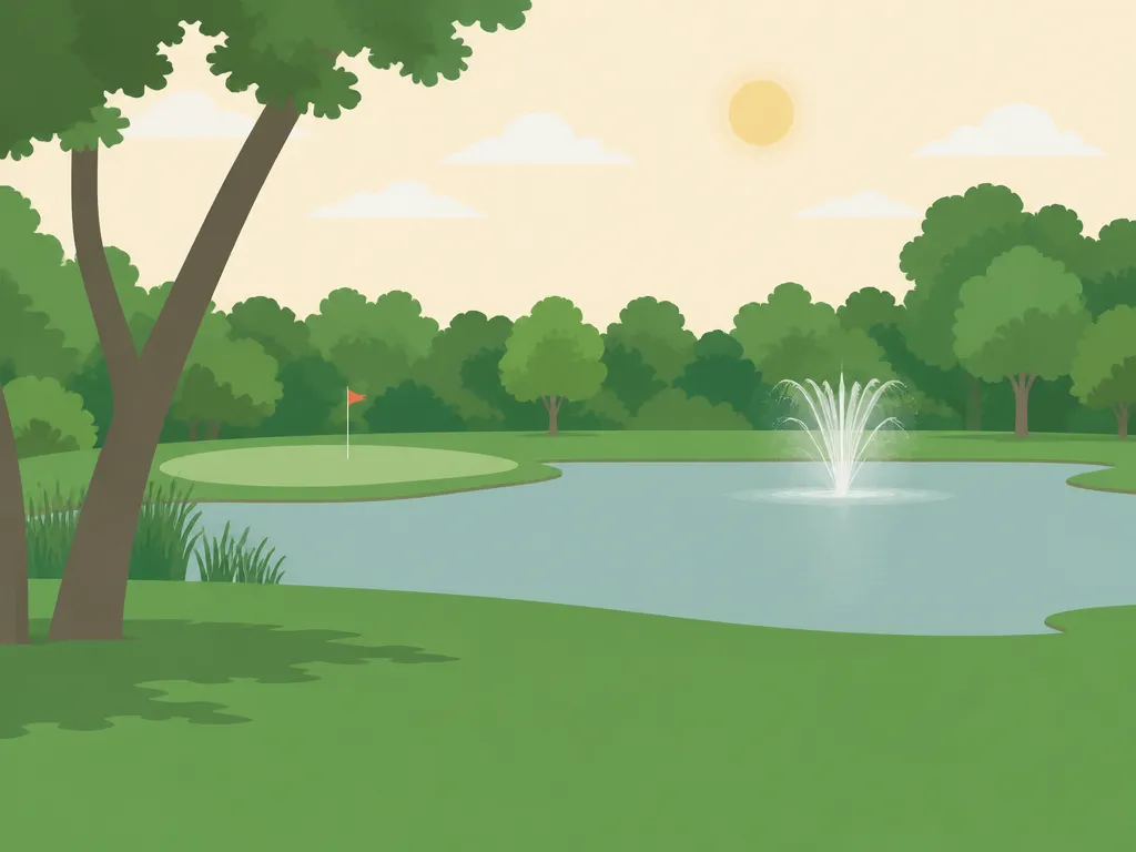Illustration of White Birch Golf Course