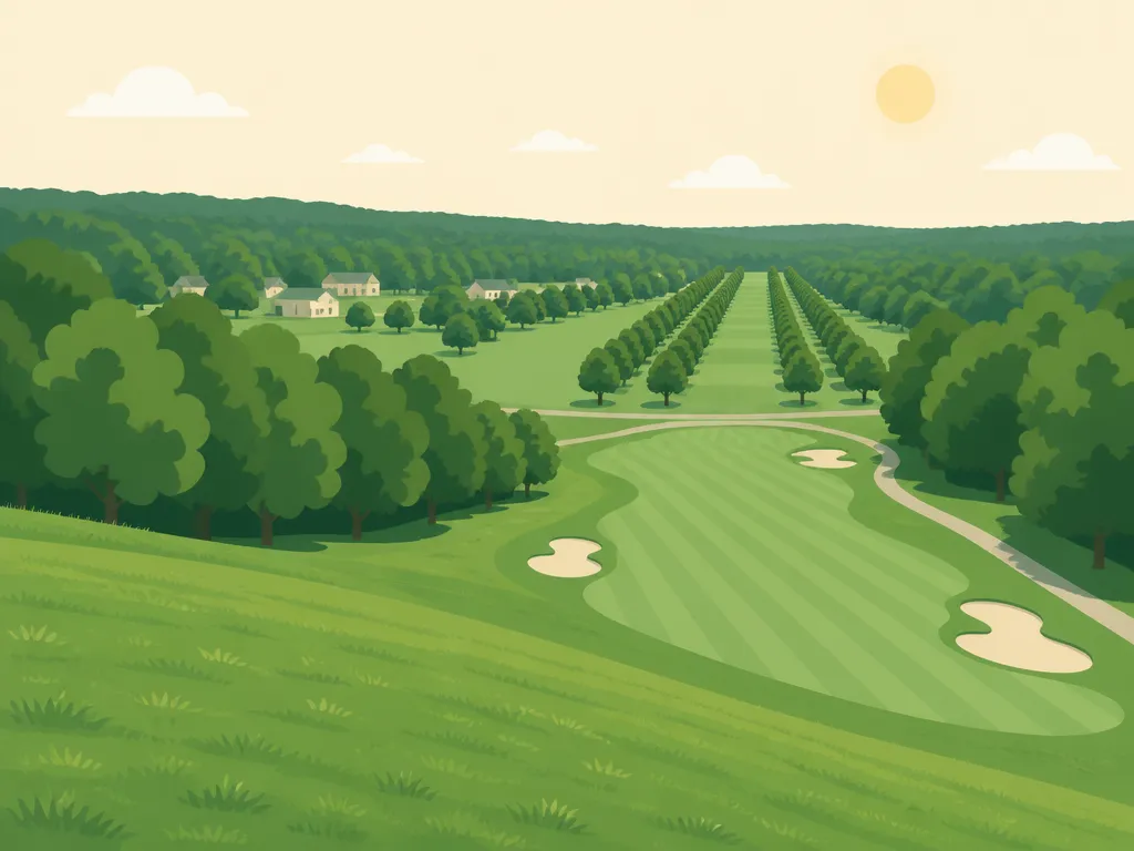 Illustration of Vineyard Valley Golf Club