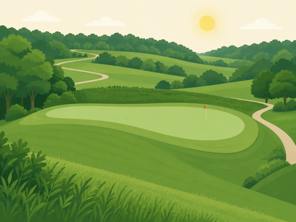 Illustration of Amana Colonies Golf Course