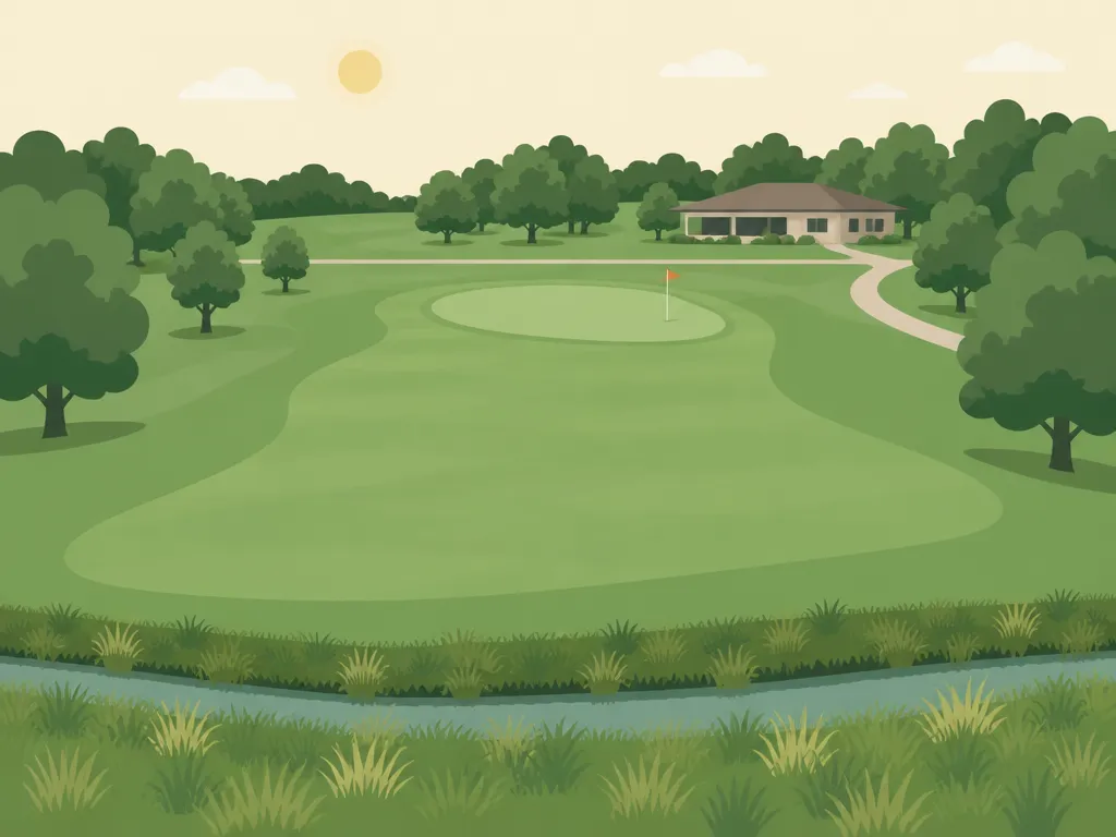 Illustration of Clear Lake Country Club