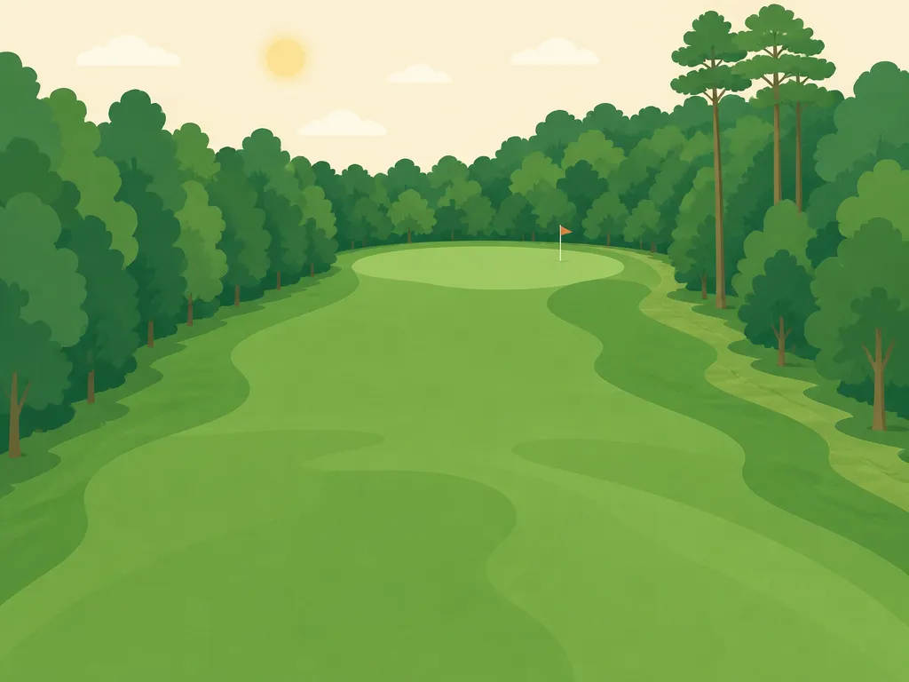 Illustration of Emily Greens Golf Course