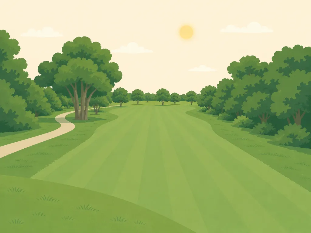 Illustration of Sarah Shank Golf Course
