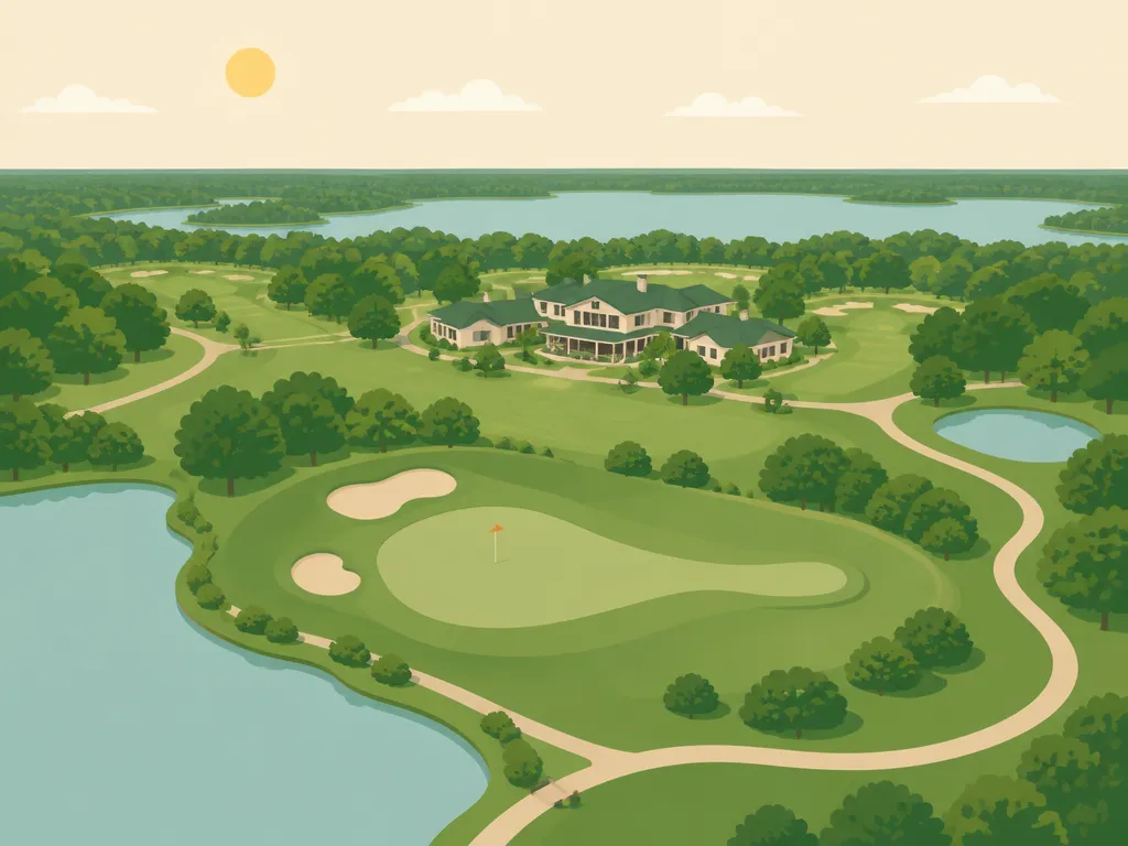 Illustration of White Bluff Resort (New)