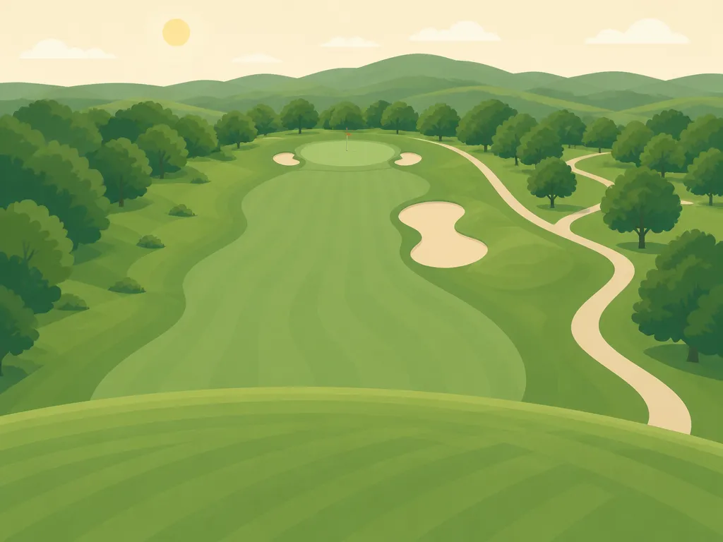 Illustration of Crystal Springs Resort - Crystal Springs Golf Club