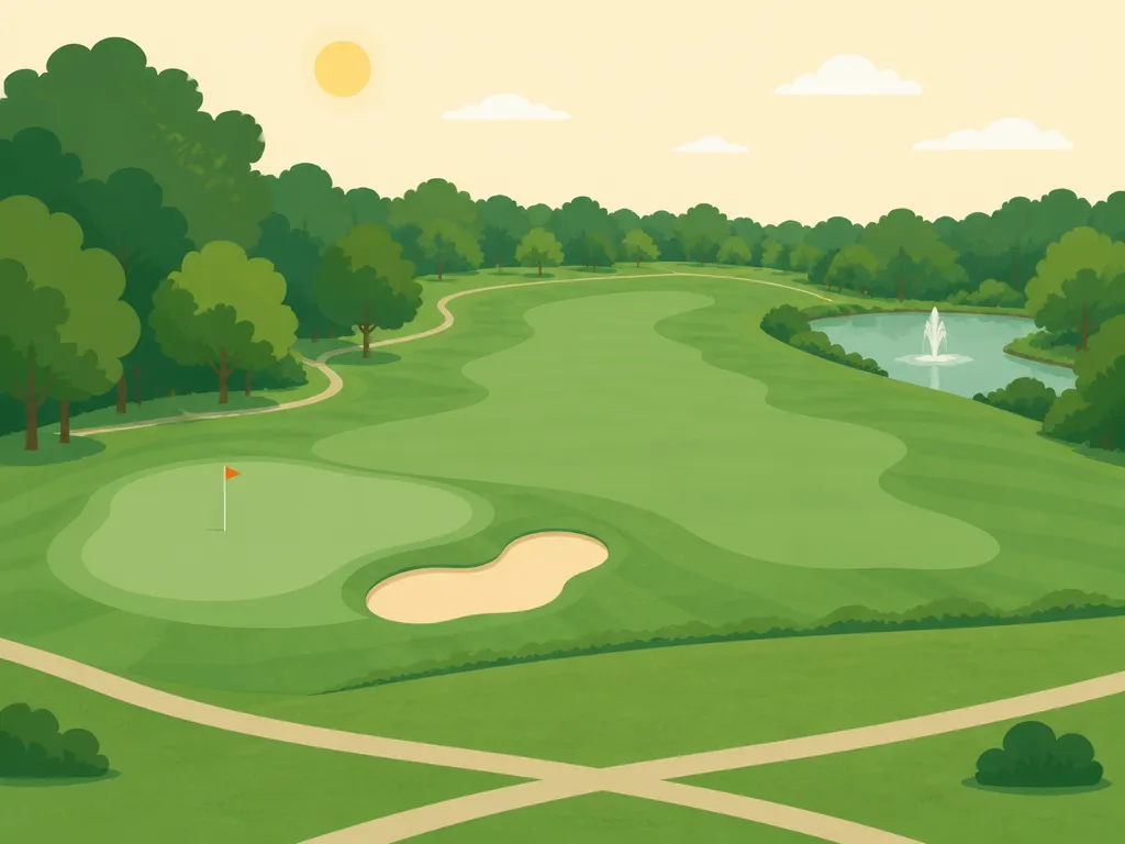 Illustration of Voyager Village Country Club (Par 3)