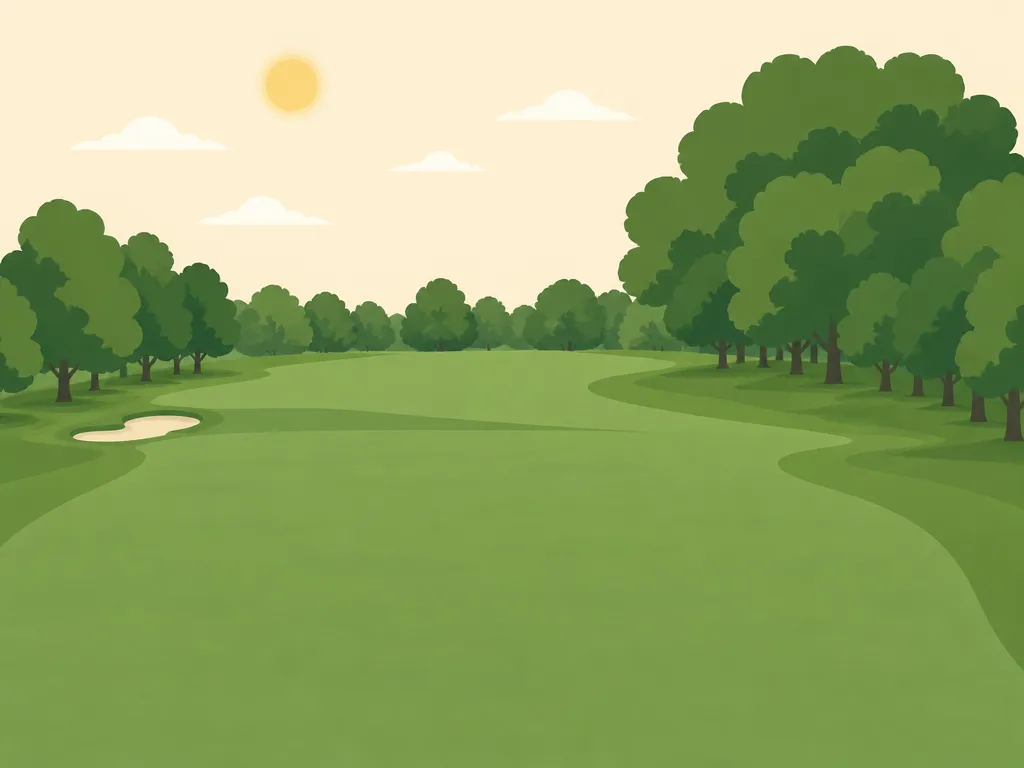 Illustration of Arthur B. Sim Golf Course