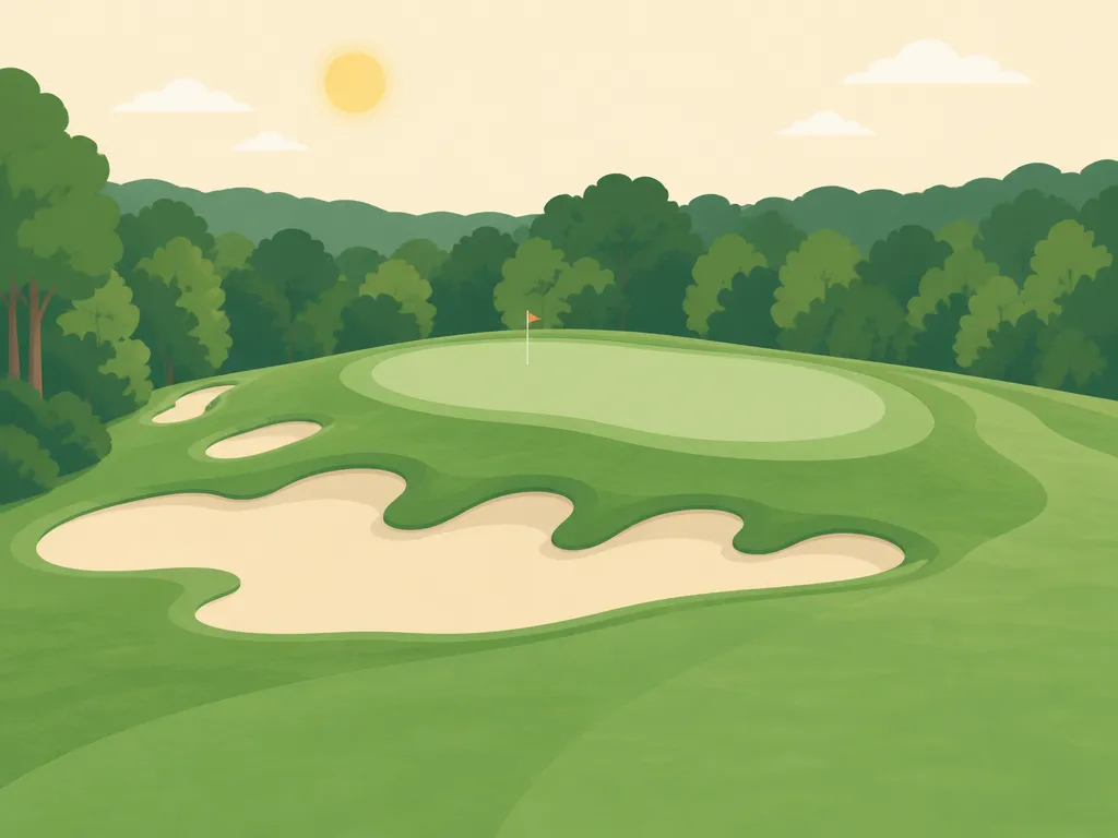 Illustration of Redding Country Club
