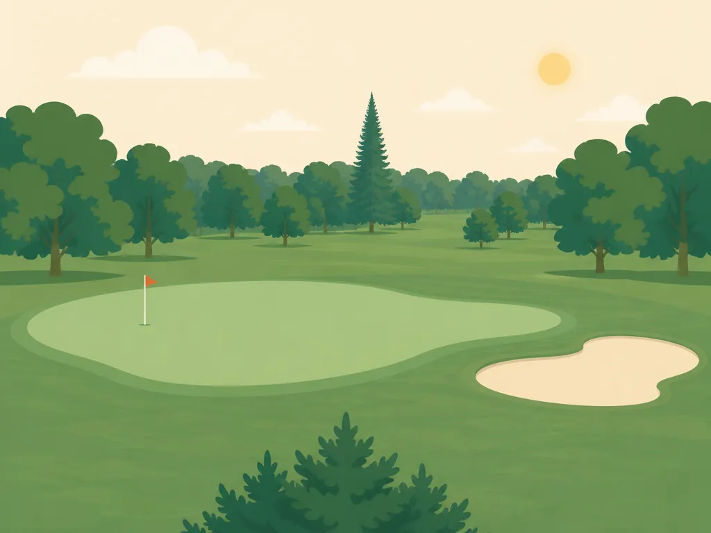 Illustration of Piney Run GC