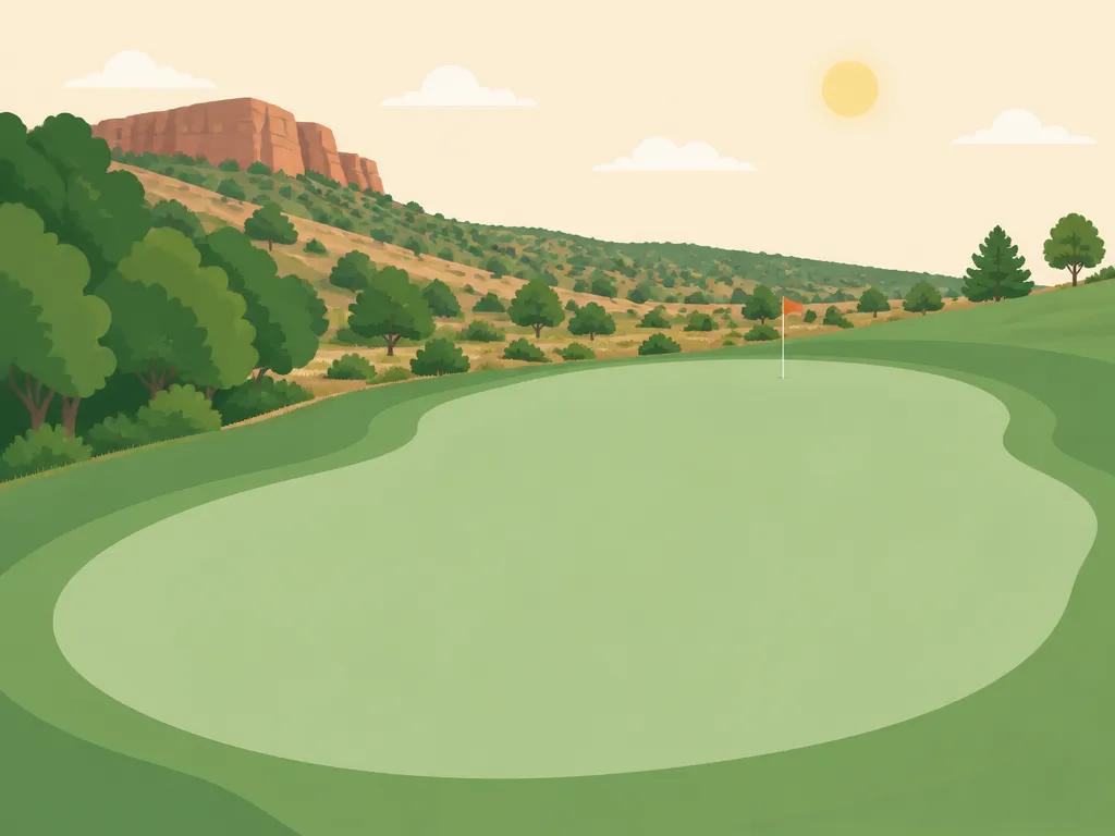Illustration of Cedar Ridge Golf Course