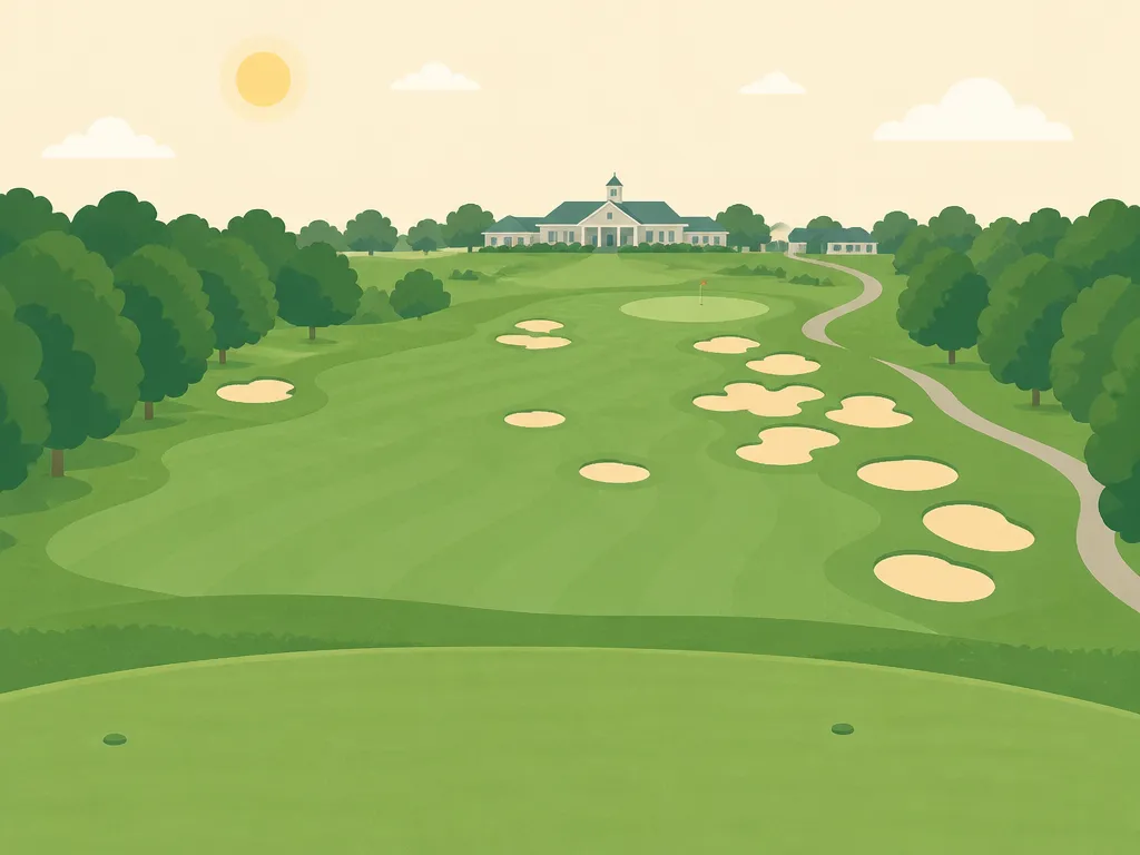 Illustration of Carolina Lakes Golf Club