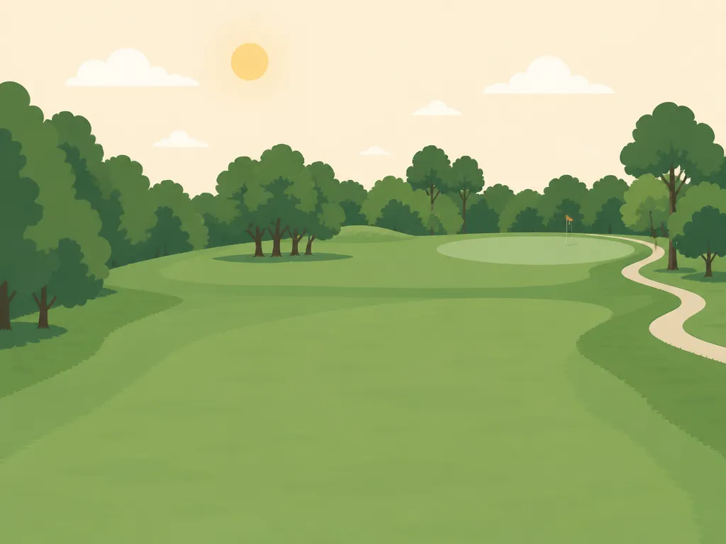 Illustration of Independence Golf Course