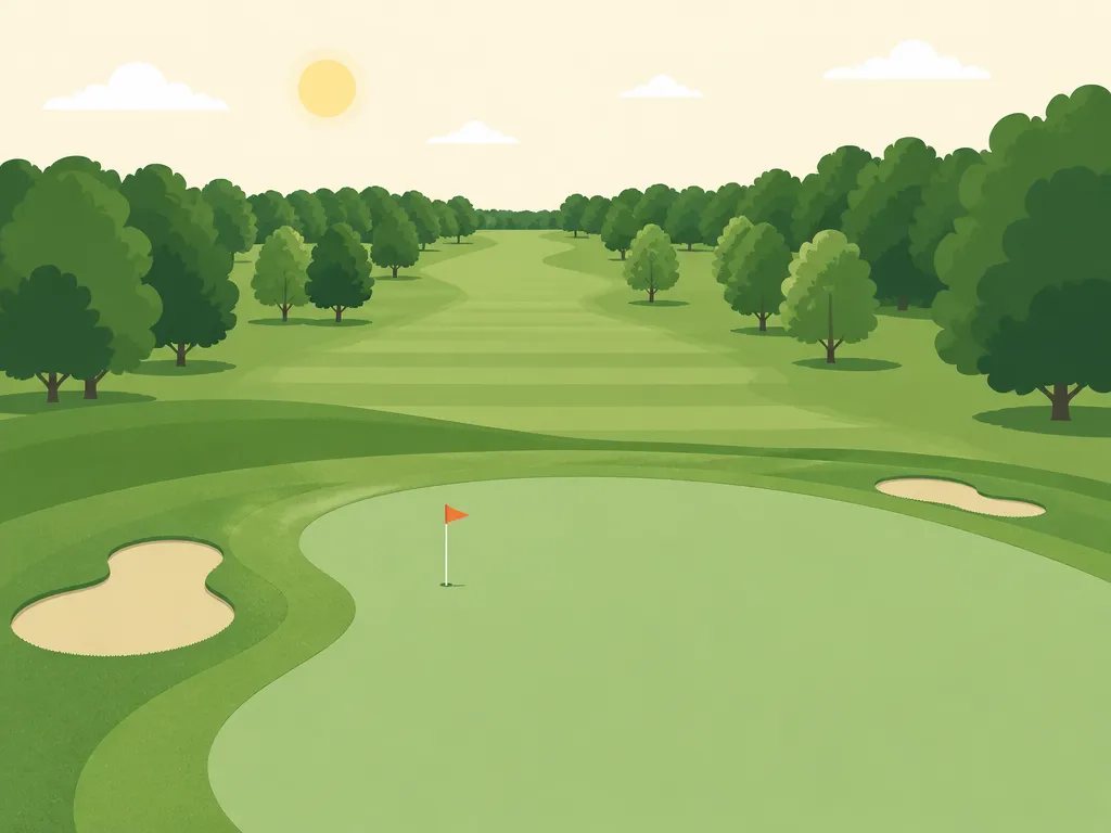 Illustration of Edgewood Golf Course