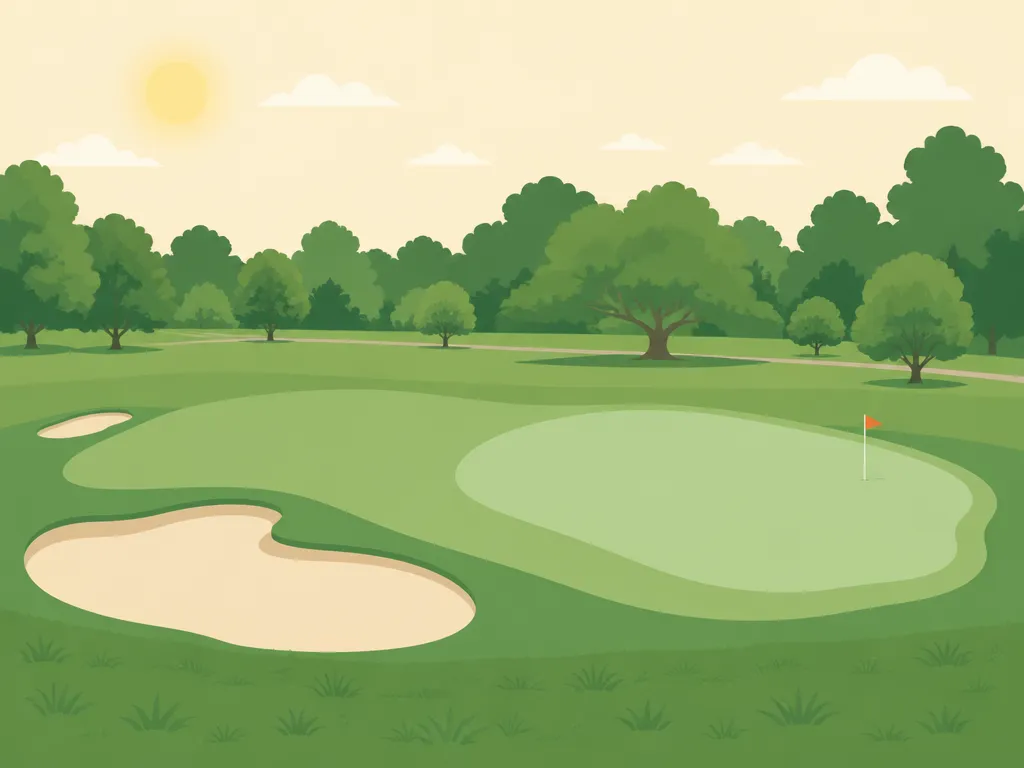 Illustration of Arrowhead Golf Club - Minster