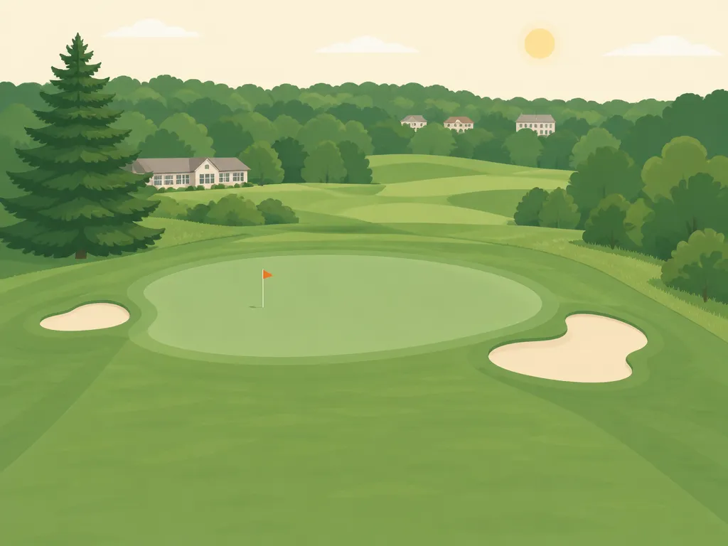 Illustration of Waterville Country Club