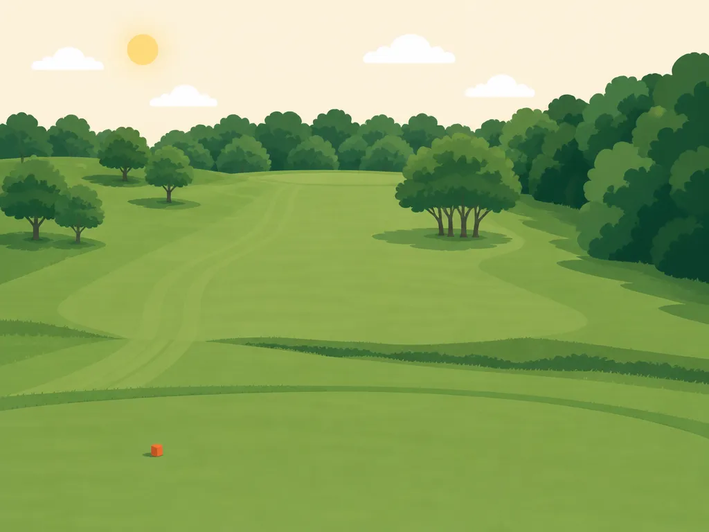 Illustration of Hickory Hill Golf Course - Fenwick