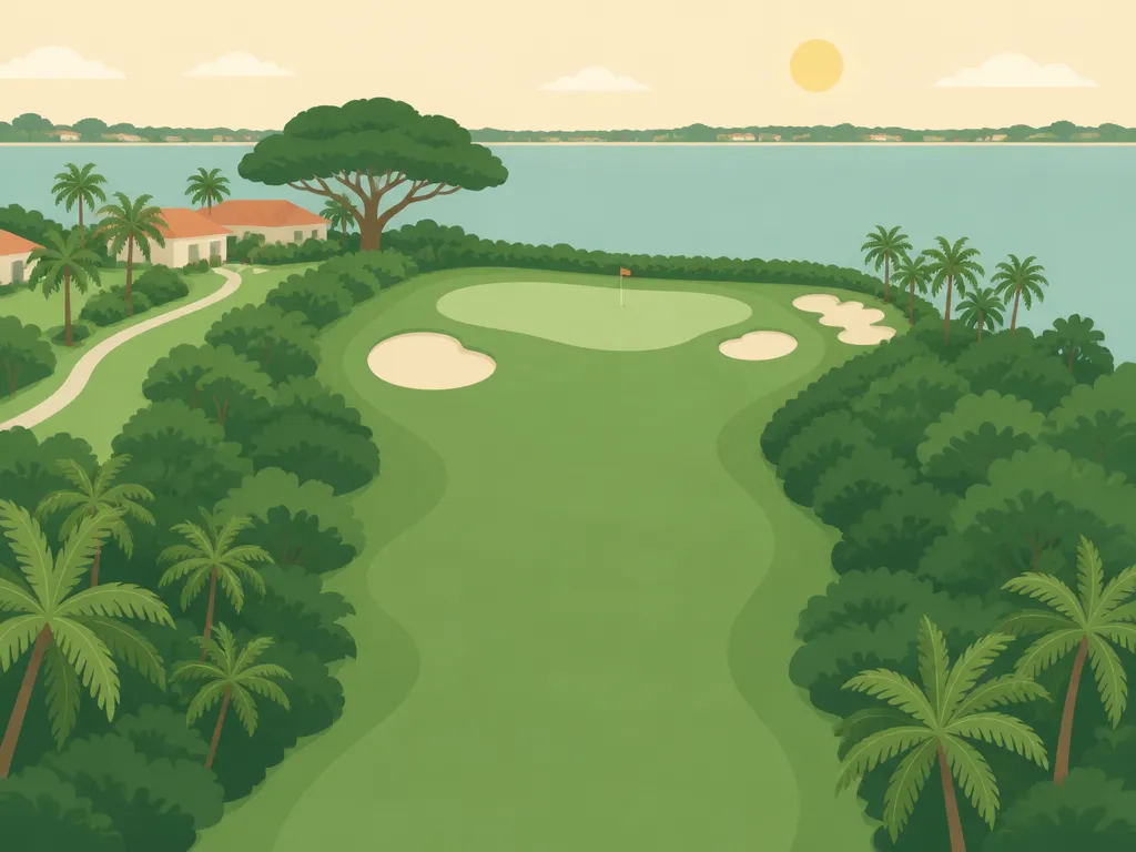 Illustration of The Links on Longboat