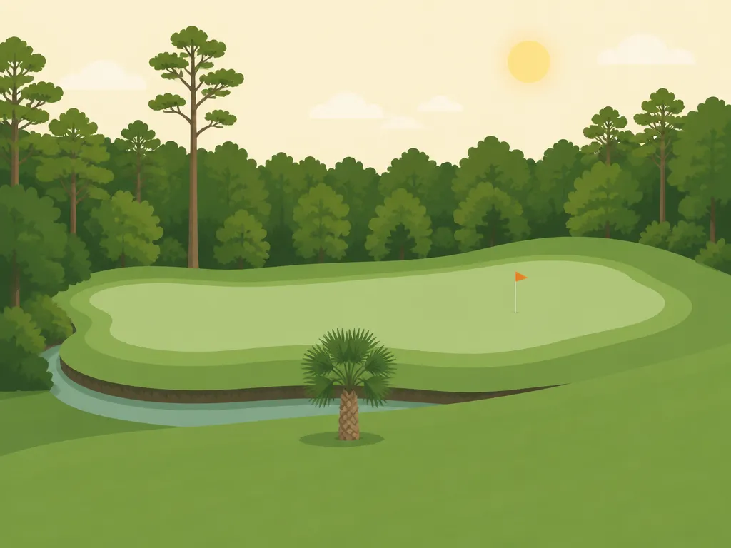 Illustration of Whispering Pines Golf Course