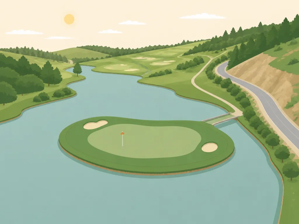 Illustration of Black Mountain Golf Club