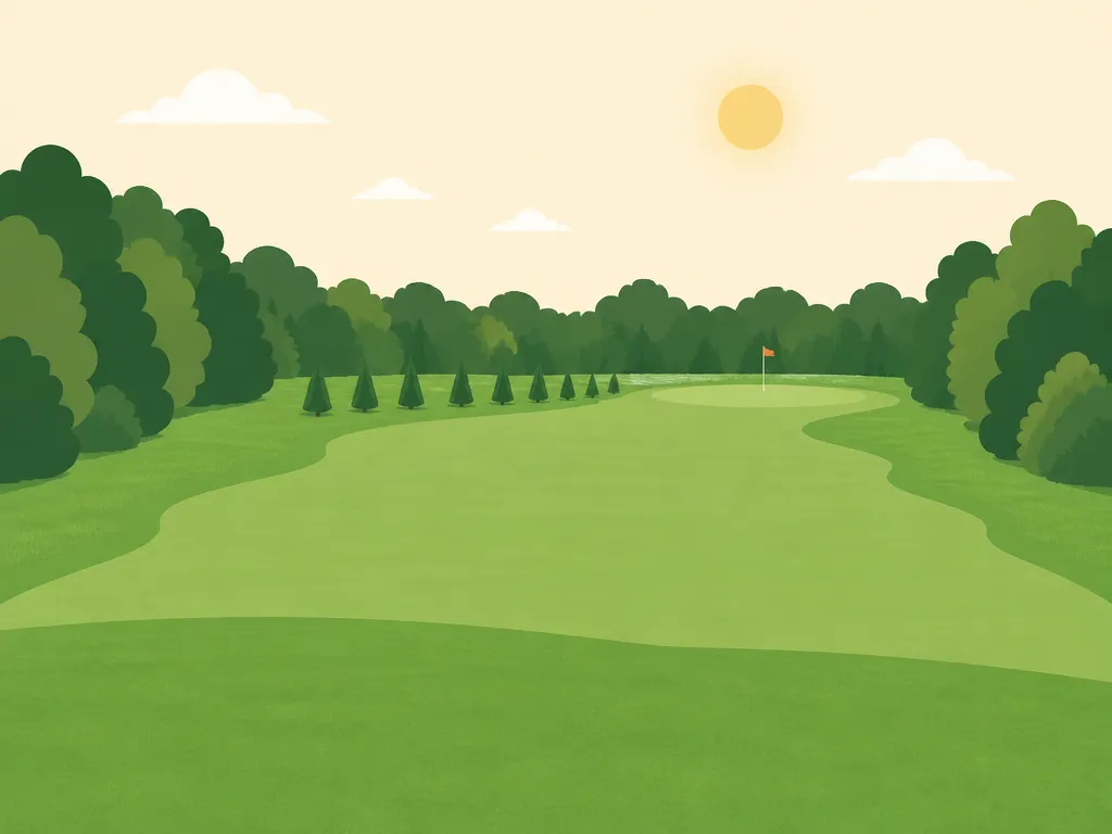 Illustration of Sandy River Golf