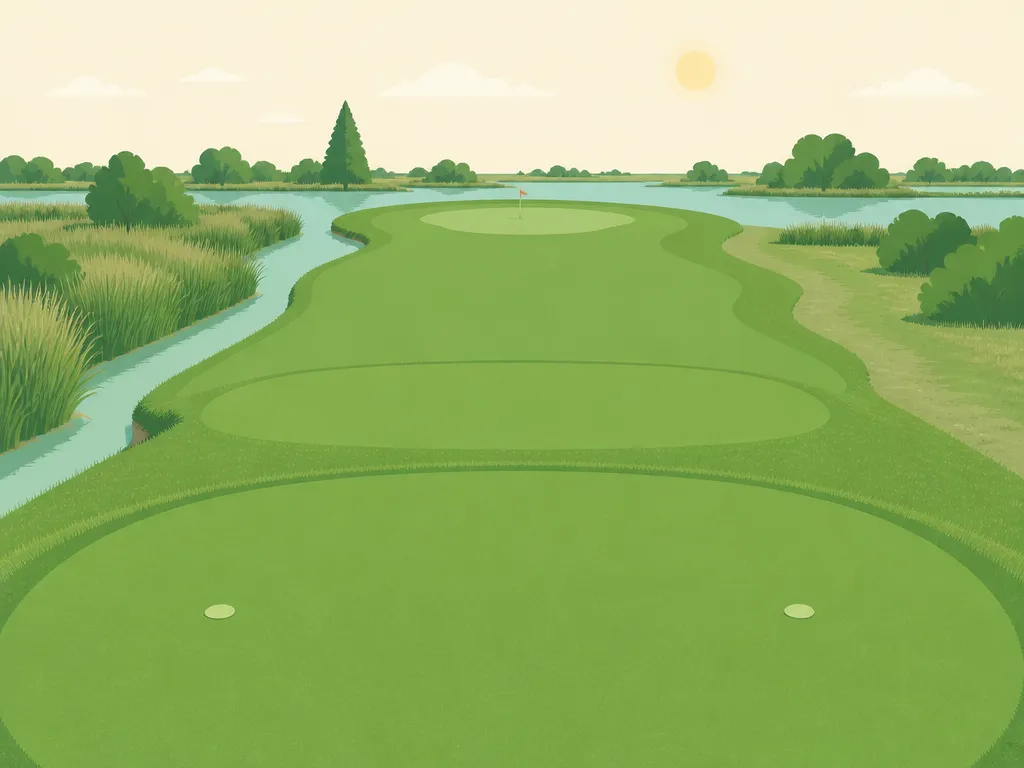 Illustration of Chuck Corica Park Golf (North)