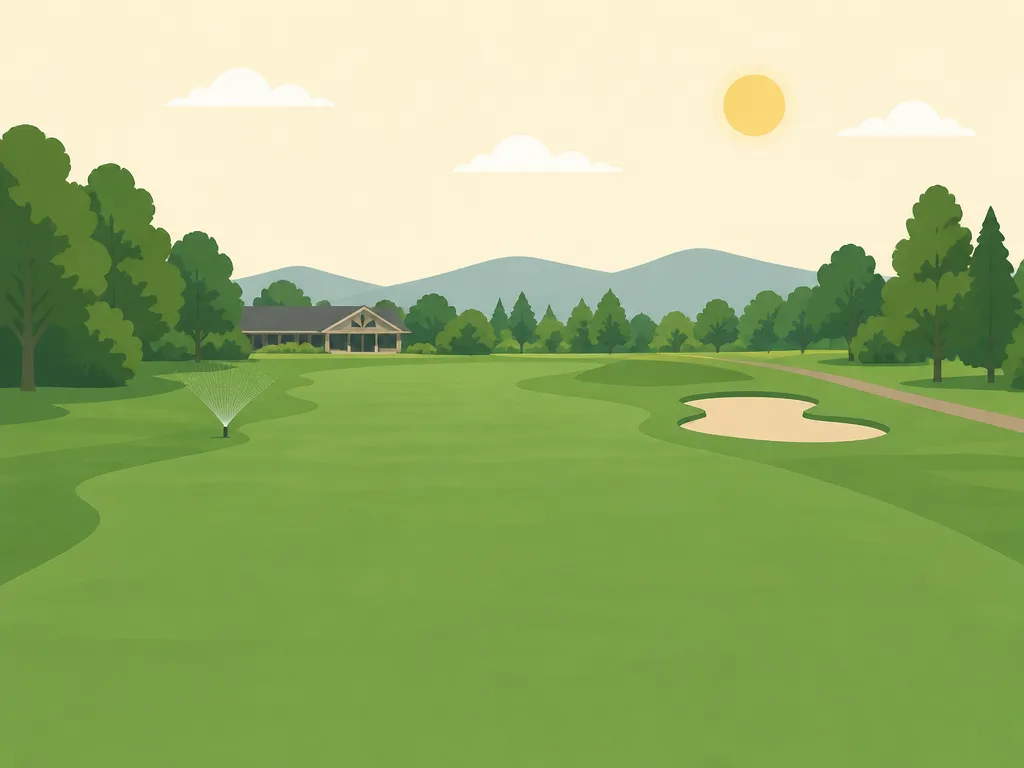 Illustration of Lakeridge Golf Course