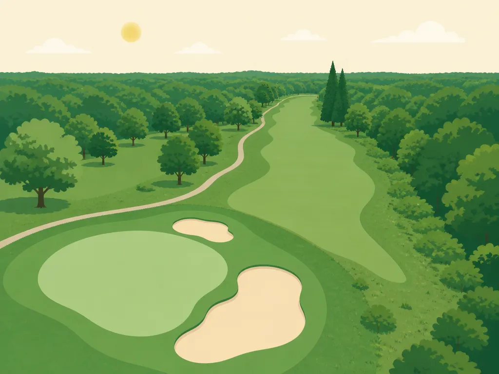 Illustration of Giant Oak Golf Club (Nine)