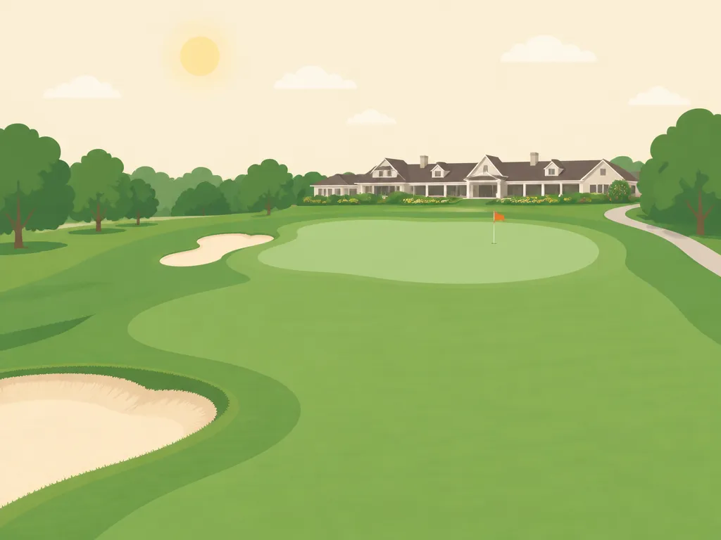 Illustration of Battleground Country Club