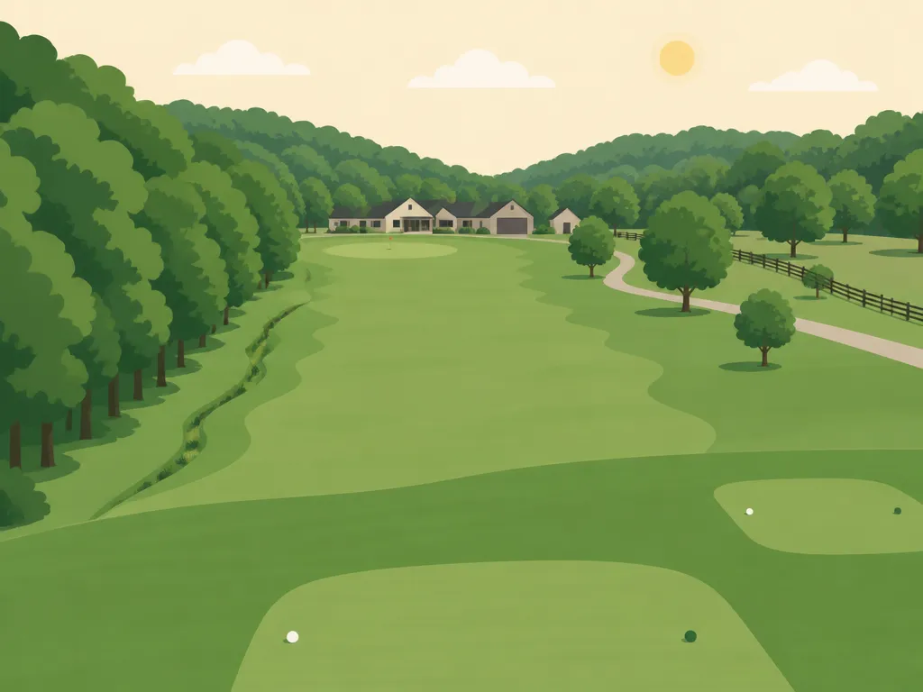 Illustration of Sugar Creek Golf Course