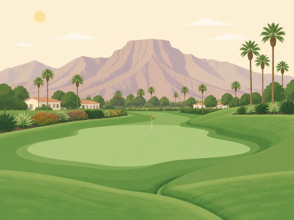 Illustration of Hideaway Golf Club (Clive Clark)