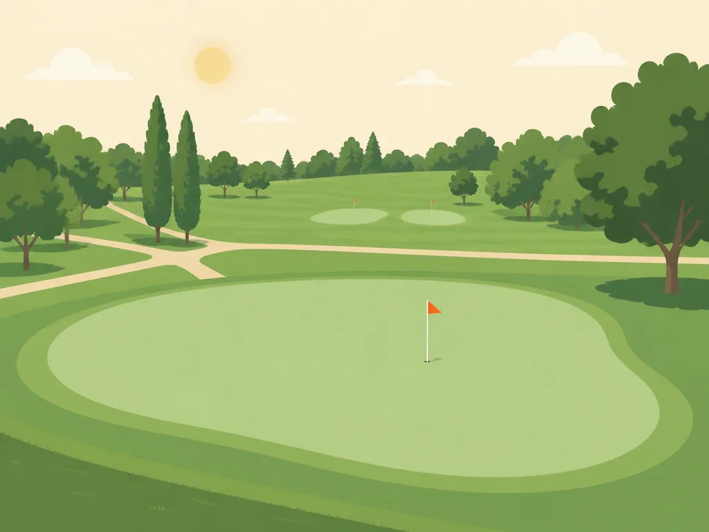 Illustration of Moscow Elks Golf Course
