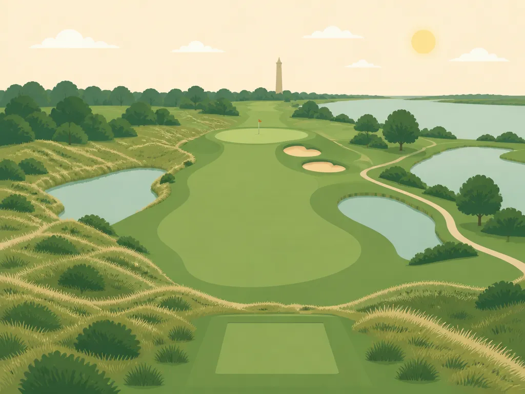 Illustration of National Golf Links Of America