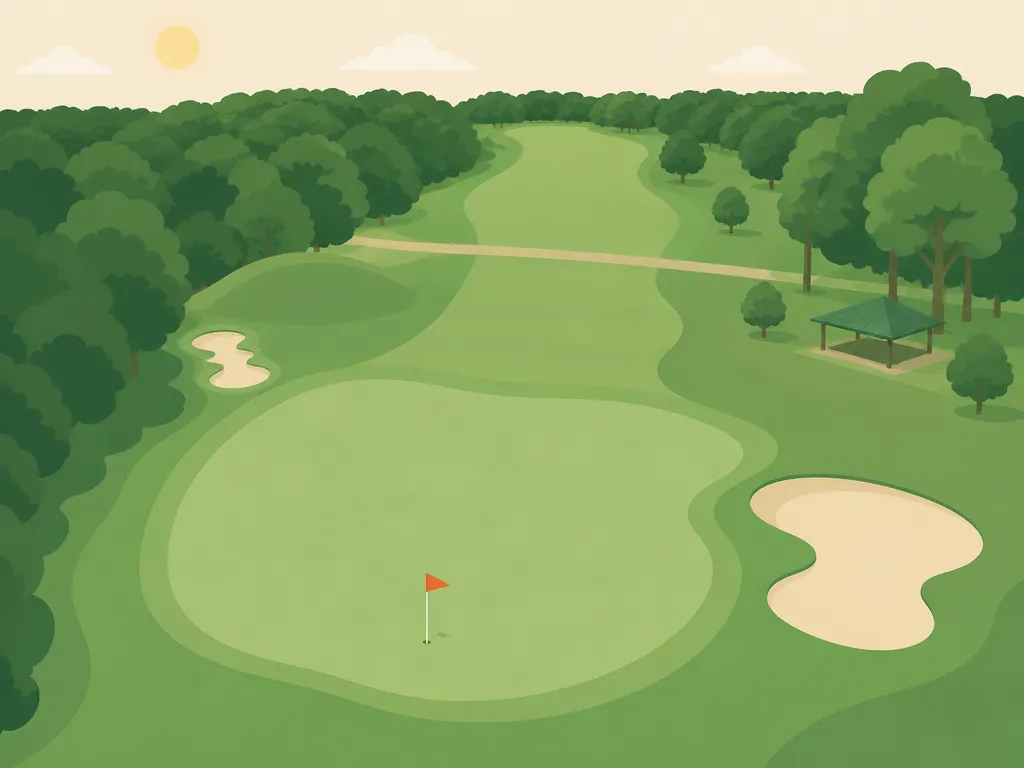 Illustration of Golfclub Hahn