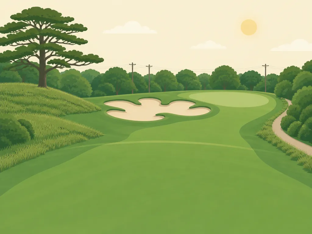 Illustration of Spring Lake Golf Club