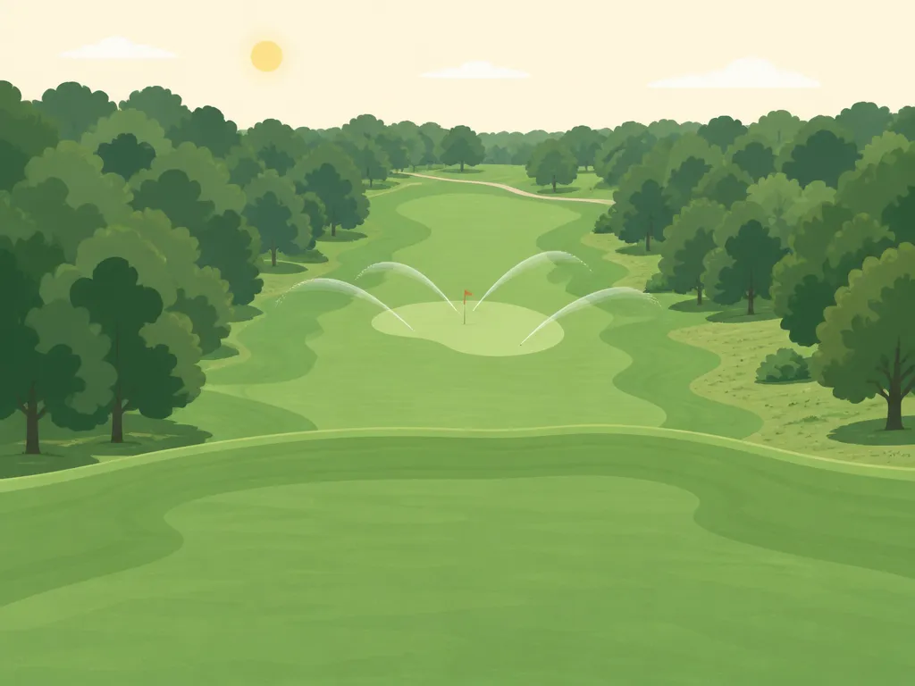 Illustration of Diamond Hills Country Club