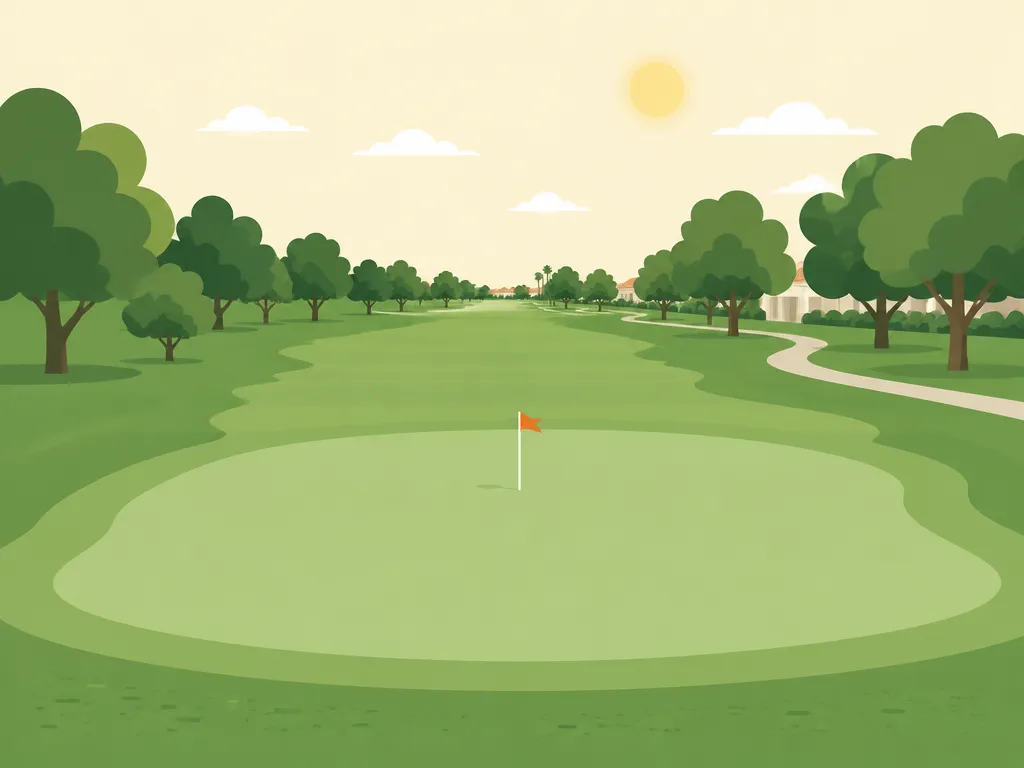 Illustration of Sun City South Golf Course