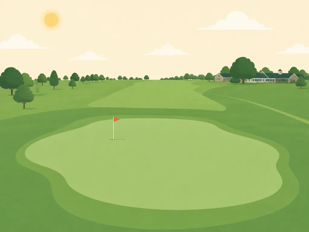 Illustration of Wolfe Island Riverfront Golf Course