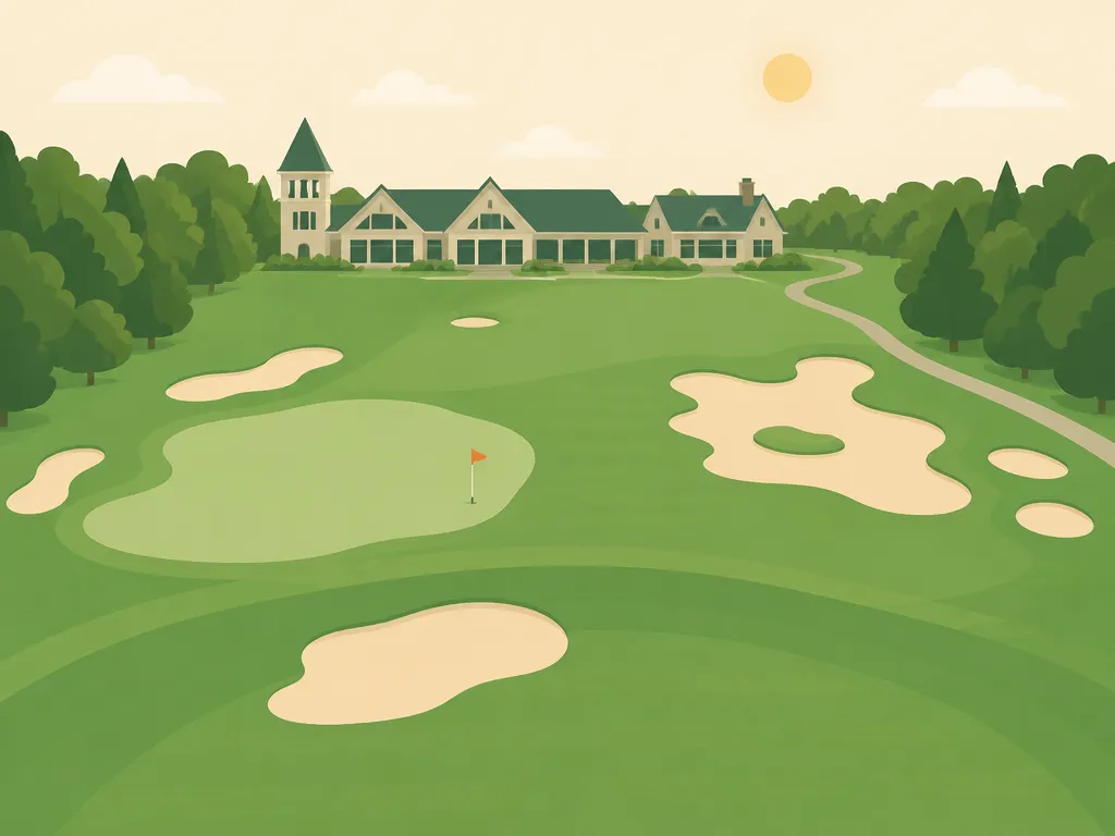 Illustration of The Reserve Vineyards and Golf Club (South)