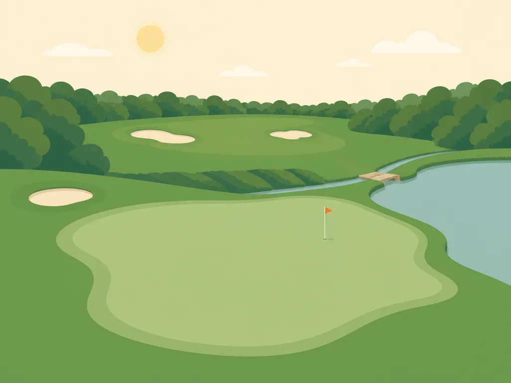 Illustration of Black Bear Golf Course