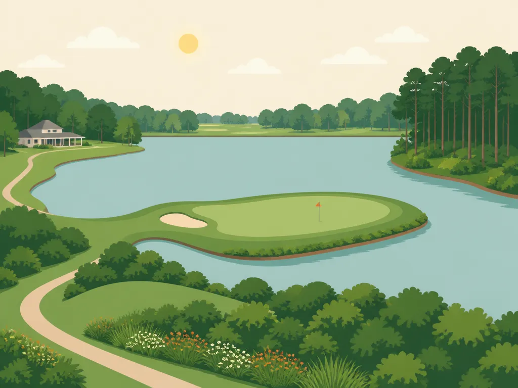 Illustration of The Links at Lake Toccoa