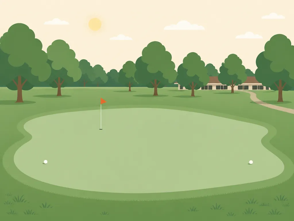 Illustration of Mill Creek Metro Parks Par 3 Golf Course