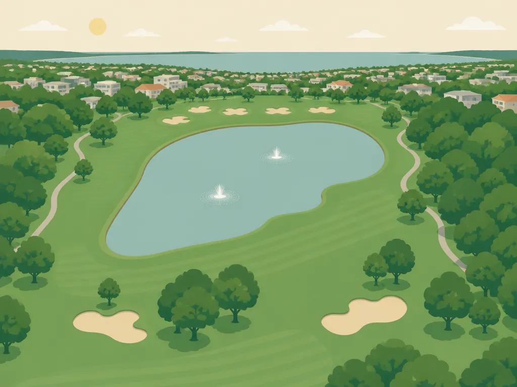 Illustration of Wynnum Golf Club