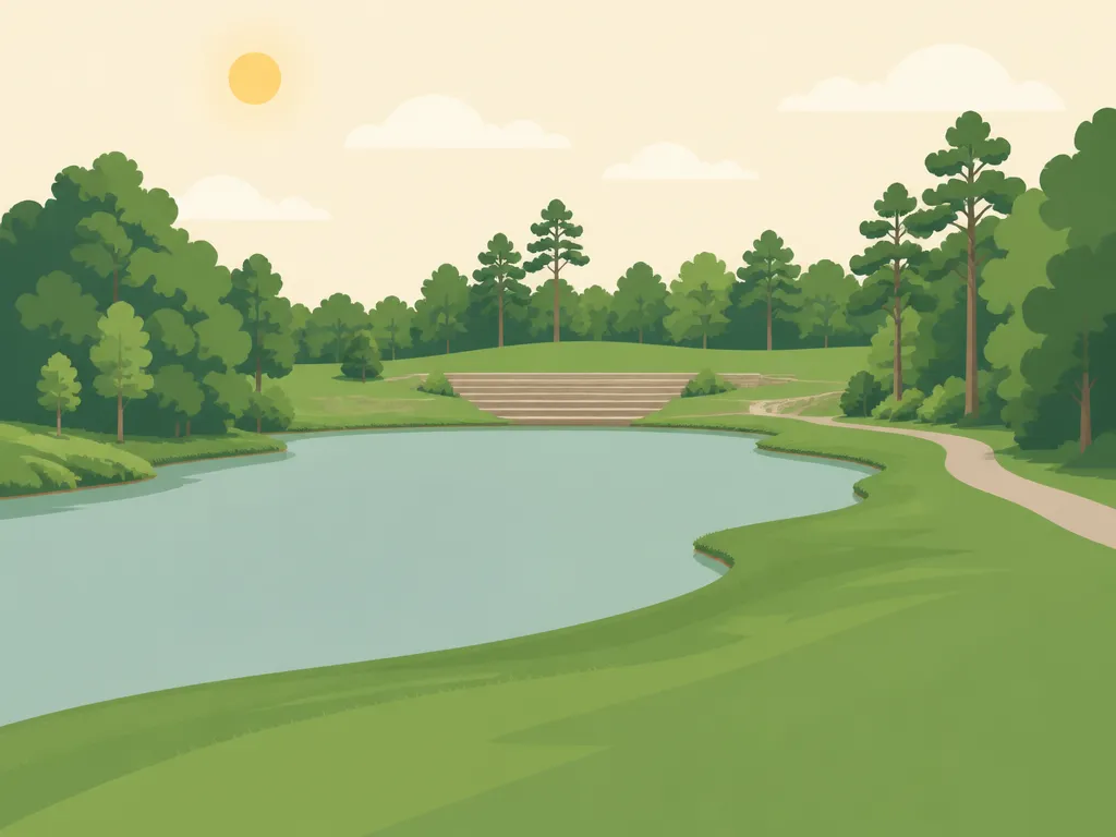 Illustration of Thunder Bay Resort Golf Course