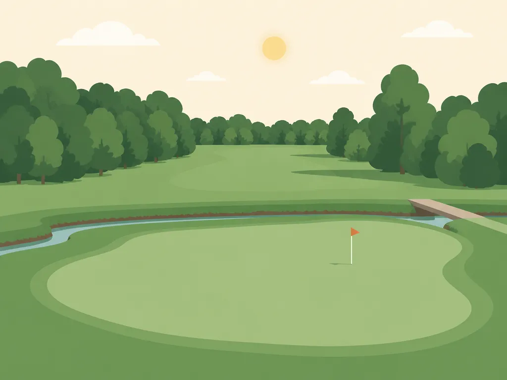 Illustration of Castle Rock Golf Course