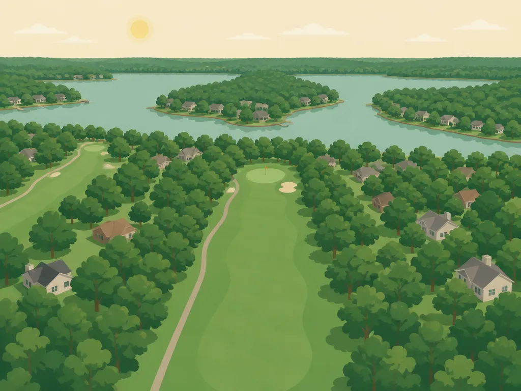 Illustration of Raintree Country Club