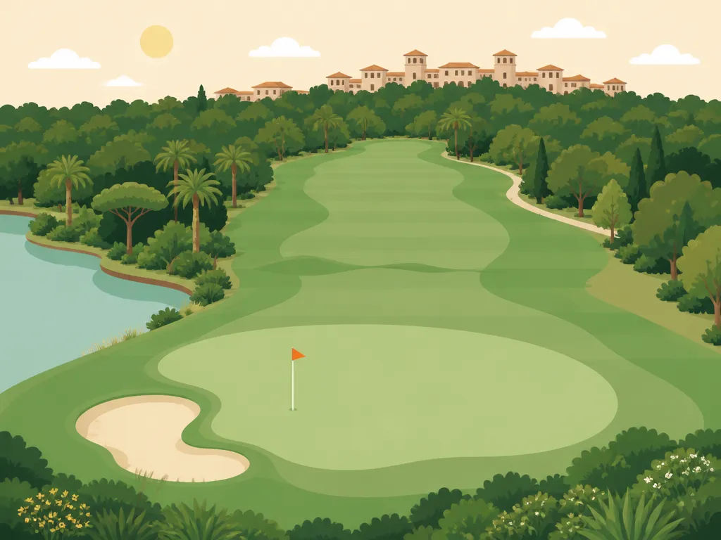 Illustration of Vale de Milho Golf