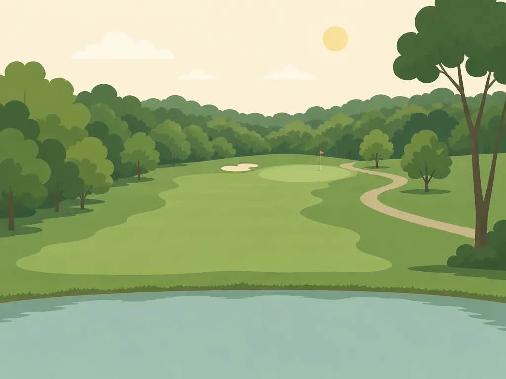 Illustration of Rivers Bend GC