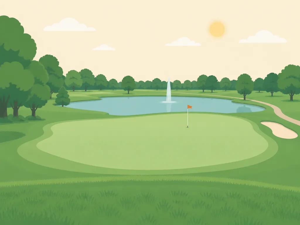 Illustration of Meadowview Golf Course